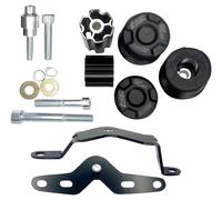 GSG Mototechnik DUO PATINS CHUTE GSG, KIT NOIR CBR650R, KIT NOIR