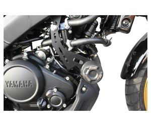 GSG Mototechnik DUO PATINS CHUTE GSG, KIT NOIR YAMAHA XSR 125 22-