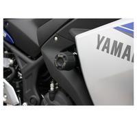 GSG Mototechnik DUO PATINS CHUTE GSG, KIT NOIR YAMAHA YZF R3 15-18