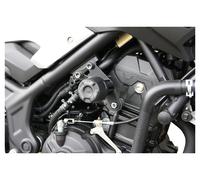 GSG Mototechnik Pads de chute de sécurité DUO MT-03 16-, montage sur plaque de support