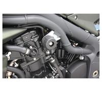 GSG Mototechnik Pads de chute de sécurité DUO TRIUMPH SPEED TRIPLE 1050
