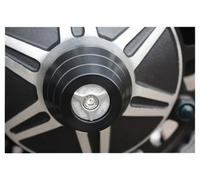 GSG Mototechnik Protecteurs axe GSG couleur roue arrière DIV. HONDA ARGENT, GAUCHE
