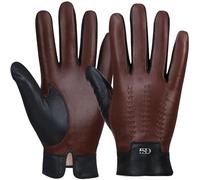 GSG SINCE 1998 - Gants en Cuir pour Homme à Écran Tactile | en Peau de Mouton Doublés de Cachemire, Chauds et Élégants, Idéal comme Cadeau pour Hiver