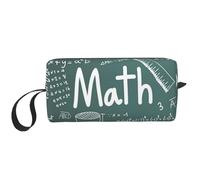 GSGCSBYMLG Formulas Shapes Theory Math Leçon Word Printed Receive Bag Small Makeup Bag Travel Toiletry Bag