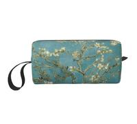 GSGCSBYMLG Petite trousse de toilette de voyage avec imprimé fleurs d'amandier