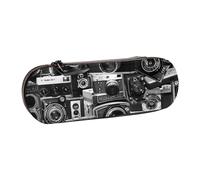 GSGCSBYMLG Retro Cool Camera Collection Trousse en cuir imprimé