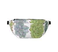 GSGCSBYMLG Sac banane décontracté imprimé cactus succulents