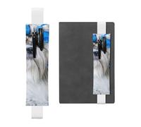 GSGCSBYMLG Shih Tzu Trousse à crayons en cuir imprimé chien, blanc, Taille unique, Pochette à monnaie
