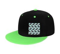 GSGCSBYMLG Teckel Weiner Pet Dogs Casquette de baseball contrastée Hip Hop