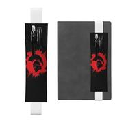GSGCSBYMLG Trousse à crayons en cuir imprimé casque de guerrier spartan, blanc, Taille unique, Pochette à monnaie