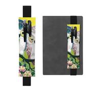 GSGCSBYMLG Trousse à crayons en cuir imprimé couple hibou perchoir arbre, Noir , Taille unique, Pochette à monnaie