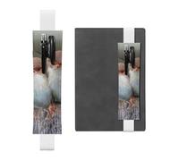 GSGCSBYMLG Trousse à crayons en cuir imprimé quatre oiseaux, blanc, Taille unique, Pochette à monnaie