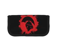 GSGCSBYMLG Trousse de rangement portable en toile imprimée casque de guerrier spartan