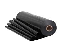 GSHUR Bâche en polyéthylène noire robuste, 3 m x 4 m, 1300 g, feuilles de couverture en polyéthylène épaissies pour serre de jardin, idéales pour l'isolation et la protection contre les gravats de