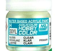 GSI Creos - Mr.HOBBY AQUEOUS COLOR H30YL - Vernis brillant 40 ml