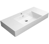 GSI Kube X lavabo 100x47 cm rectangulaire classique blanc 9451111