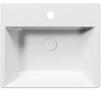 GSI Kube X lavabo 55x47 cm rectangulaire encastrée blanc 9434111