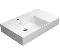 GSI Kube X lavabo 80x47 cm rectangulaire classique blanc 9456111