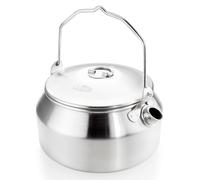 GSI Outdoors bouilloire en acier inoxydable 1 L, 264 g, argent ; 68162