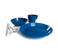GSI Outdoors Cascadian Ensemble de Table pour 1 Personne pour Camping et extérieur - Assiette, Bol, Tasse et Couverts