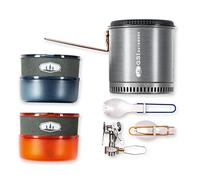 GSI Outdoors Halulite Dualist HS Complete Poêle de randonnée ultralégère pour 2 personnes
