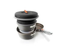 GSI Outdoors, Pinnacle Base Camper, 8 pièces de Cuisson de Camp, Petit