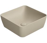 GSI Sand lavabo 38x38 cm carrée à poser marron/beige 903808