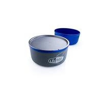 Ensemble bol et tasse bleu GSI Ultralight Nesting