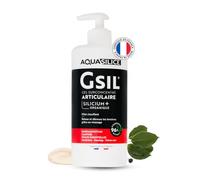 GSIL Pro - Gel Surconcentré Articulaire - Gel de Massage à Action Chauffante - Relaxe et Dénoue les Tensions - Silicium Organique, Harpagophytum & Huiles Essentielles - 500 ml