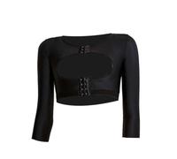 GSJDKN Gaine de Bras pour Femmes Post-opératoire Lipo-Bras Manchons de Compression Bras Amincissants Fermeture Frontale Vêtements Gainants Accessoire Poitrine
