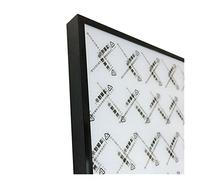 GSJNHY Cadre Photo Cadre Photo en métal Porte-Affiche Classique en Aluminium Cadre Support Mural A3 A4 (Color : Black, Size : 15X15cm)