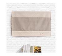 GSJNHY Couvertures de Télévision Household TV Covers Dust-proof Simple Wall-mounted LCD Bedside Table Cabinet All-purpose Cover Home Decoration Pads(Color 01,24 inch)