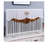 GSJNHY Couvertures de Télévision Lace All Inclusive TV Hood Sun Proof LCD Protective Cover And Towel Modern Wall Mounted(Color03,60 * 180cm)