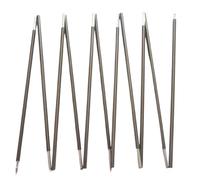 GSJNHY Ensemble de poteaux d'auvent 1 Poteau de Tente de Remplacement en Aluminium for Camping en Plein air(Gray8.5mmx3.6M)