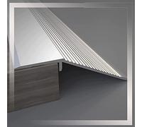 GSKDZG Bande De Transition De Sol Profilé De Transition en Métal Hauteur 20mm 40mm Barre De Seuil De Porte Antidérapant Bande De Seuil Facile À Installer(20mm (4/5in))