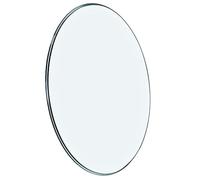 GSKDZG Plateau De Table Rond en Verre Trempé Dessus De Tables 6mm D'épaisseur Plat Bords Polis Plaque De Verre Transparent pour Salle À Manger Table Basse(420mm (16.5in))