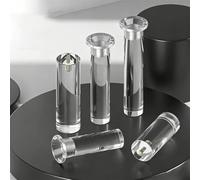 GSKFXJ 8 12cm Pieds De Meubles en Acrylique Paquet 4 Pièces, Pieds De Tables Antidérapants, Pattes De Meuble Transparentes pour Canapés, Armoires(10CM/3.9in)