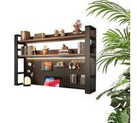 GSKFXJ Étagère À Poser sur Bureau, Étagère De Bureau À 3 Couches, Bibliothèque De Rangement pour Chambre À Coucher, Salon,dortoir(3-Tier 95 * 25 * 93cm)