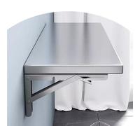 GSKFXJ Table Pliante Murale Invisible, Bureau Mural Rabattable en Acier Inoxydable, Bureau D'Ordinateur À Abattant Peu Encombrante,Tables Enfan,Basse Tables(90x40cm/35.4x15.7in)