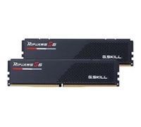 G.Skill Kit mémoire Ripjaws S5 (F5-5200J4040A32GX2-RS5K) 64 Go (2x32) DDR5-5200 CL40 Noir