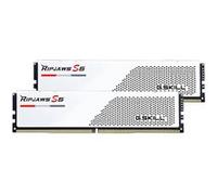 G.Skill Ripjaws S5 - Kit mémoire 64GB (2x32) DDR5-6000 CL32-38-38-96 blanc