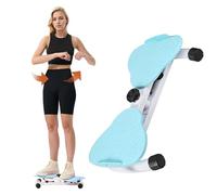 GSKJJT Planche d'exercice Twist Board avec Cordon De Serrage Planche à Disque De Torsion Sport Maison pour Massage des Pieds Perte De Poids(Color:Bleu)