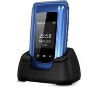 GSM Telephone Portable Senior Clapet Debloque avec Grandes Touches