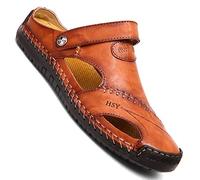 GSNOW Sabots de jardin pantoufles d'été de cour mules antidérapantes sandales de plage chaussures de sport décontractées, marron marron, 40 EU