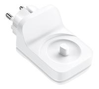 Gsocel Chargeur Mural Brosse à Dents électrique, Chargeur pour Brosse à Sents Electrique Compatible avec Les Modèles Oral-B/Braun (à l'exclusion de la série IO7/8/9) Prise EU Etanche IP67