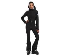 GSOU SNOW Combinaison de Ski Femme, Une Pièce Multiples Poches à Capuche Imperméable Coupe-vent Respirante Chaude