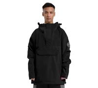 GSOU SNOW Veste de Snowboard Baggy Homme Coupe-Vent Isolée Ski Snow Anoraks | 15K Imperméable, Respirant, Veste Unisexe Color-Block, Capuche & Poignets Réglables, Multiples Poches, Jupe Anti-Neige