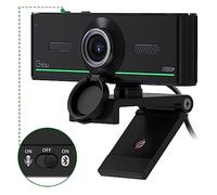 Gsou Webcam 1080p Avec Microphone Pour Bureau - Connectez Casque/Écouteur/Haut-Parleur - Pour Streaming En Direct, Skype, Équipes, PC