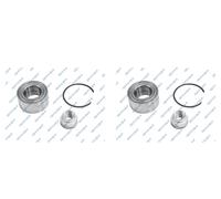 GSP 2x Hub Kit Roulements Essieu Avant pour Fiat 500 Ford Ka Ypsilon 312 169 312