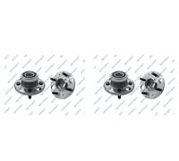 GSP 2x Roulement de Roue Moyeu Arrière pour Honda Civic VI Hayon Crx III Ej Ek